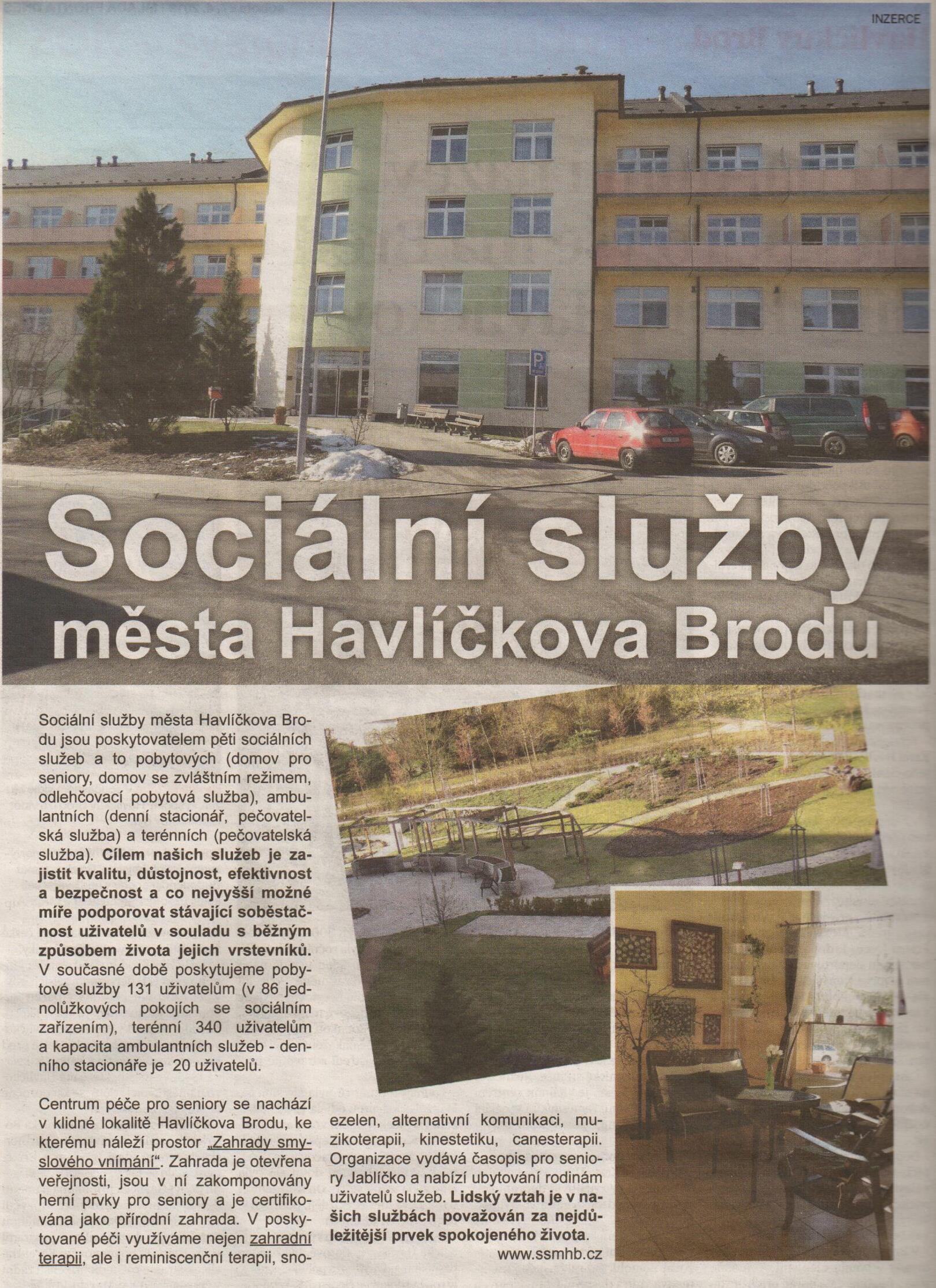 Sociální služby města Havlíčkova Brodu